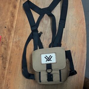 Binocular Bag with back straps and clips